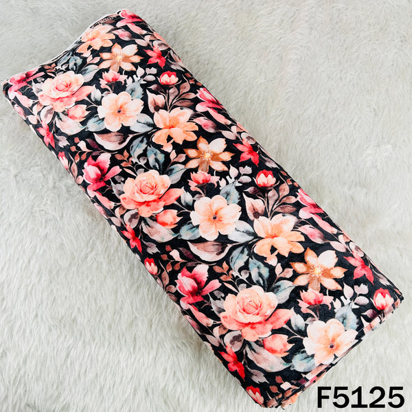 Digital Print Velvet Fabric - F5125